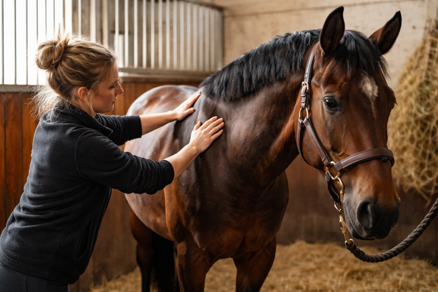 Massage cheval